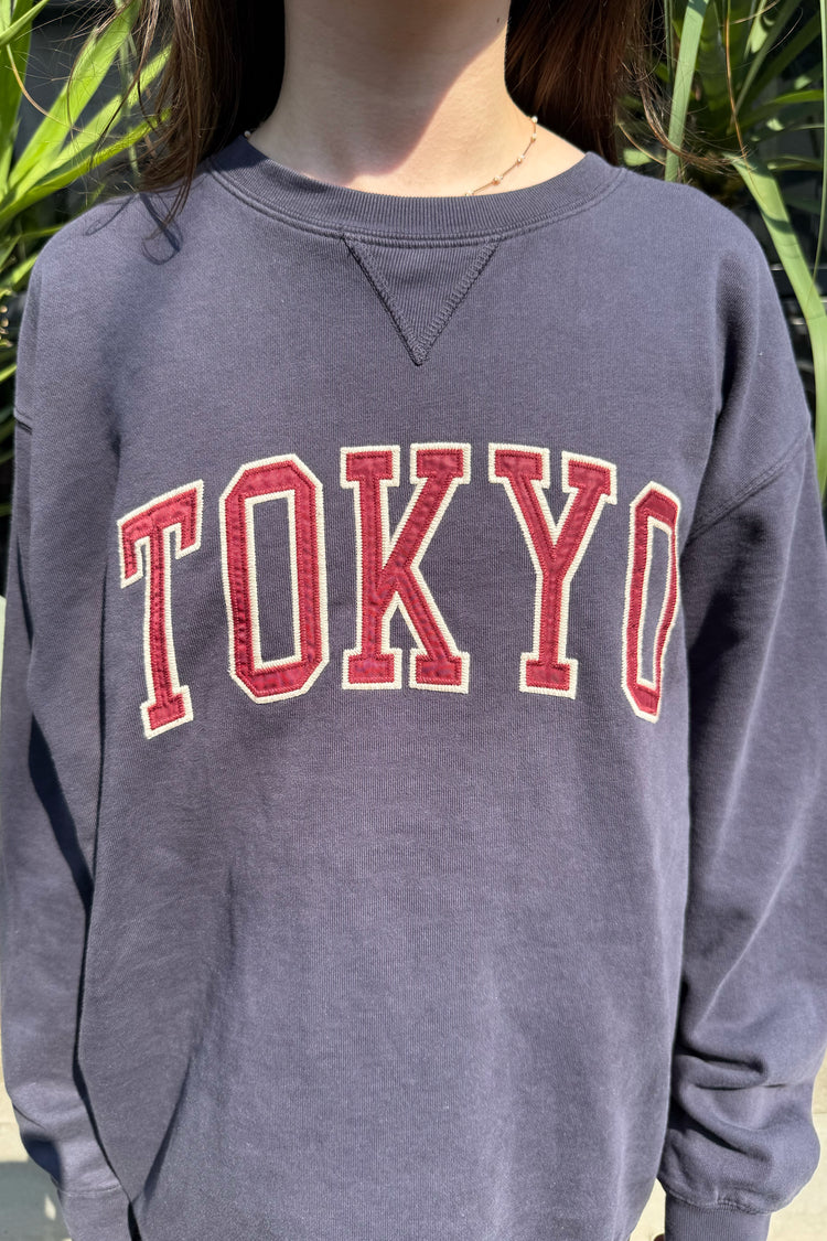 Erica Tokyo Sweatshirt | Washed Navy