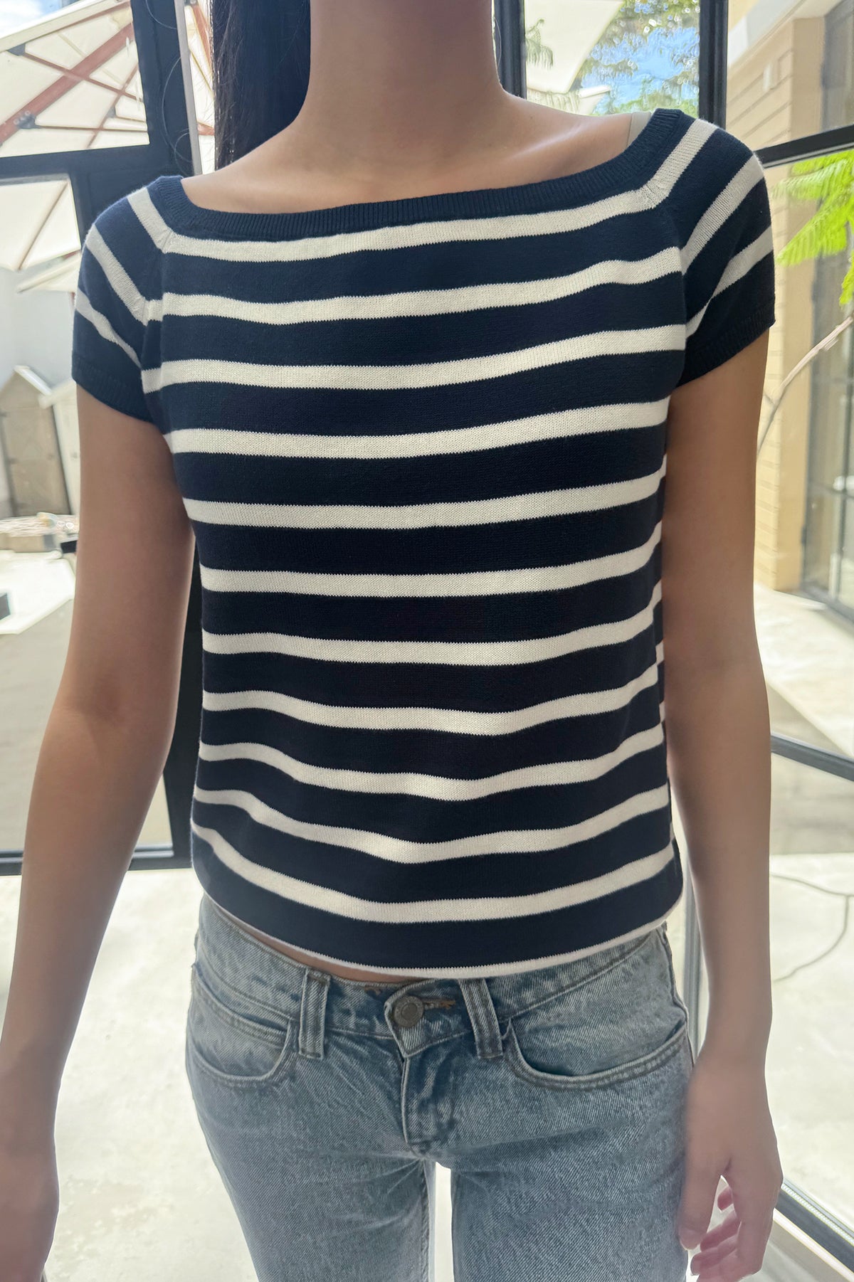 Eri ボニー Bonnie Knit Top – Brandy Melville Online Japan