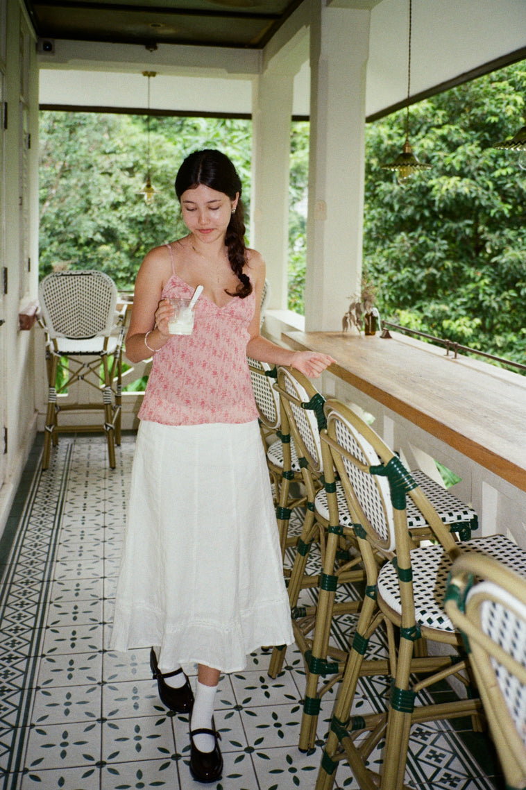 Edith Floral Tank – Brandy Melville Online Japan
