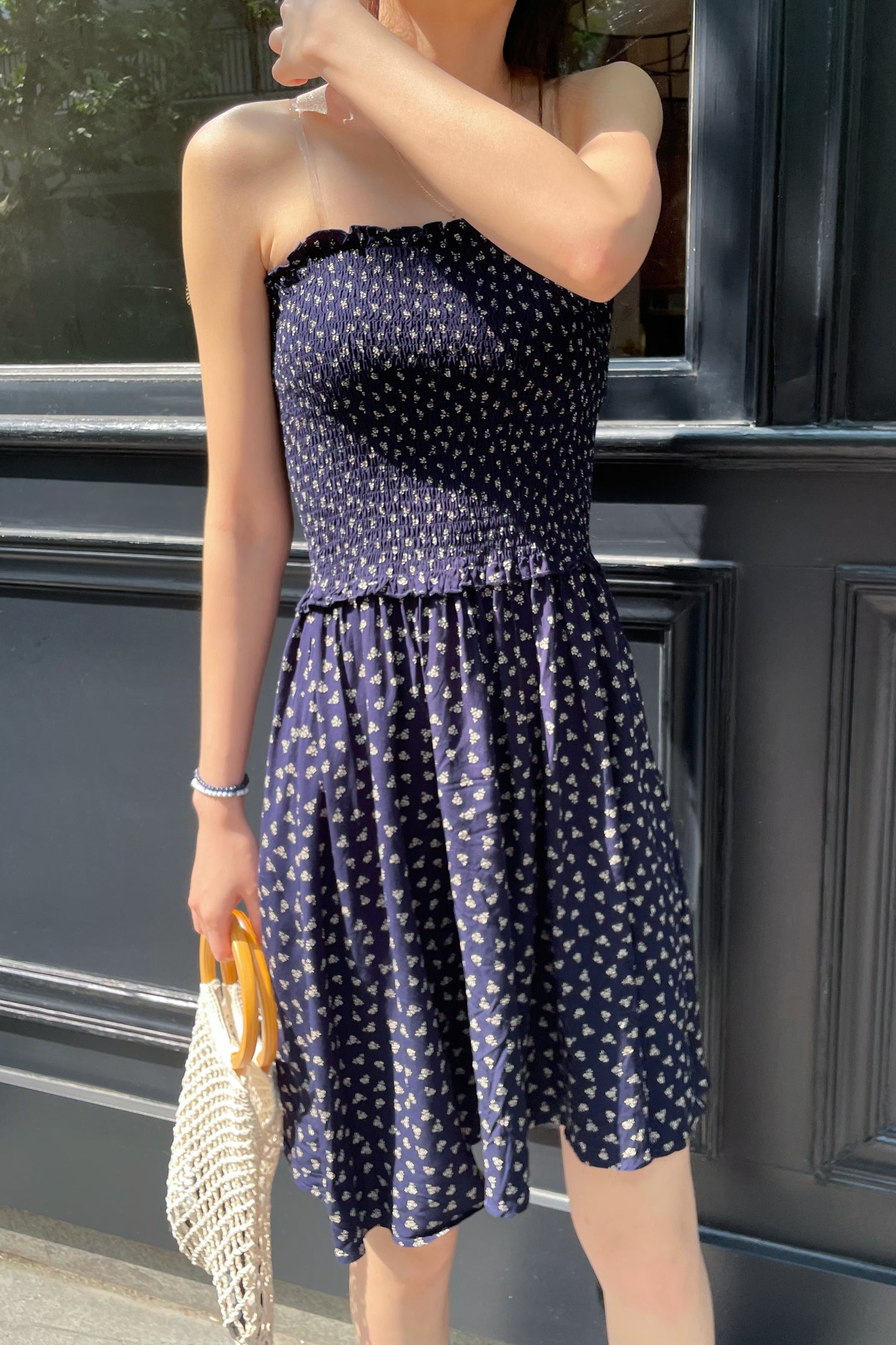 Bralette Floral Dress