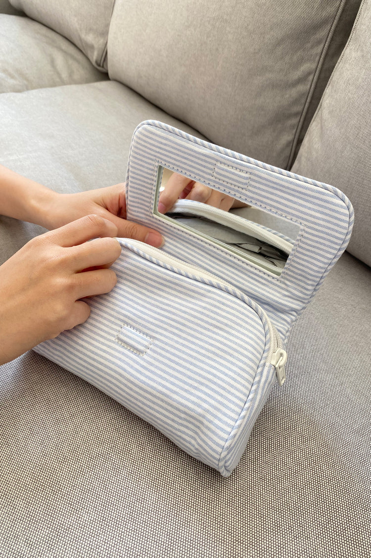 Stripe Makeup Bag | Stripe Makeup Bag