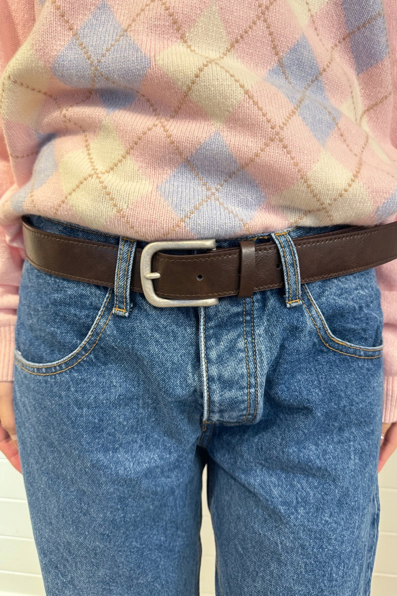 Faux Leather Belt – Brandy Melville Online Japan