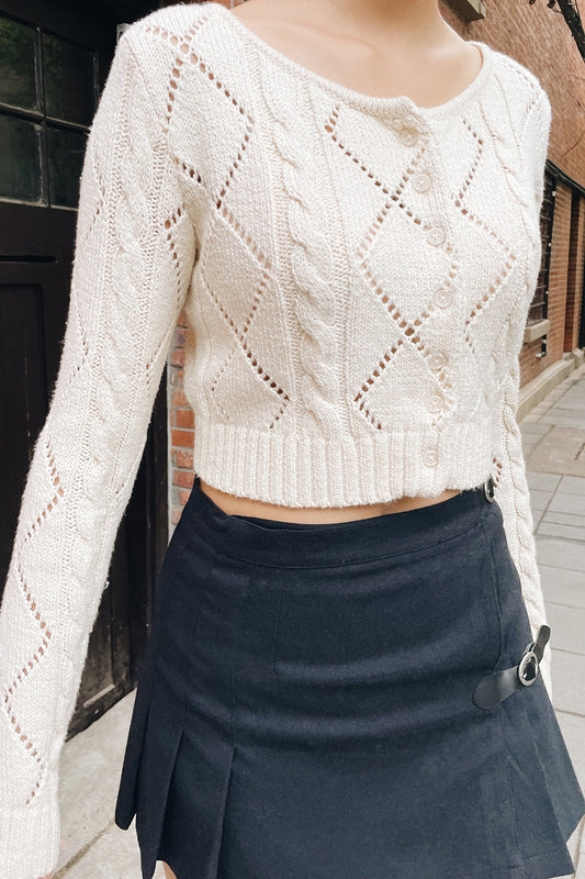 Ivory / Cropped Fit