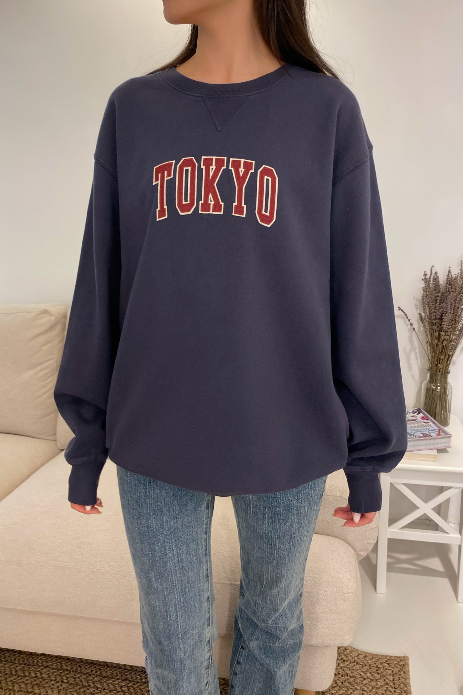 Erica Tokyo Sweatshirt | Washed Navy