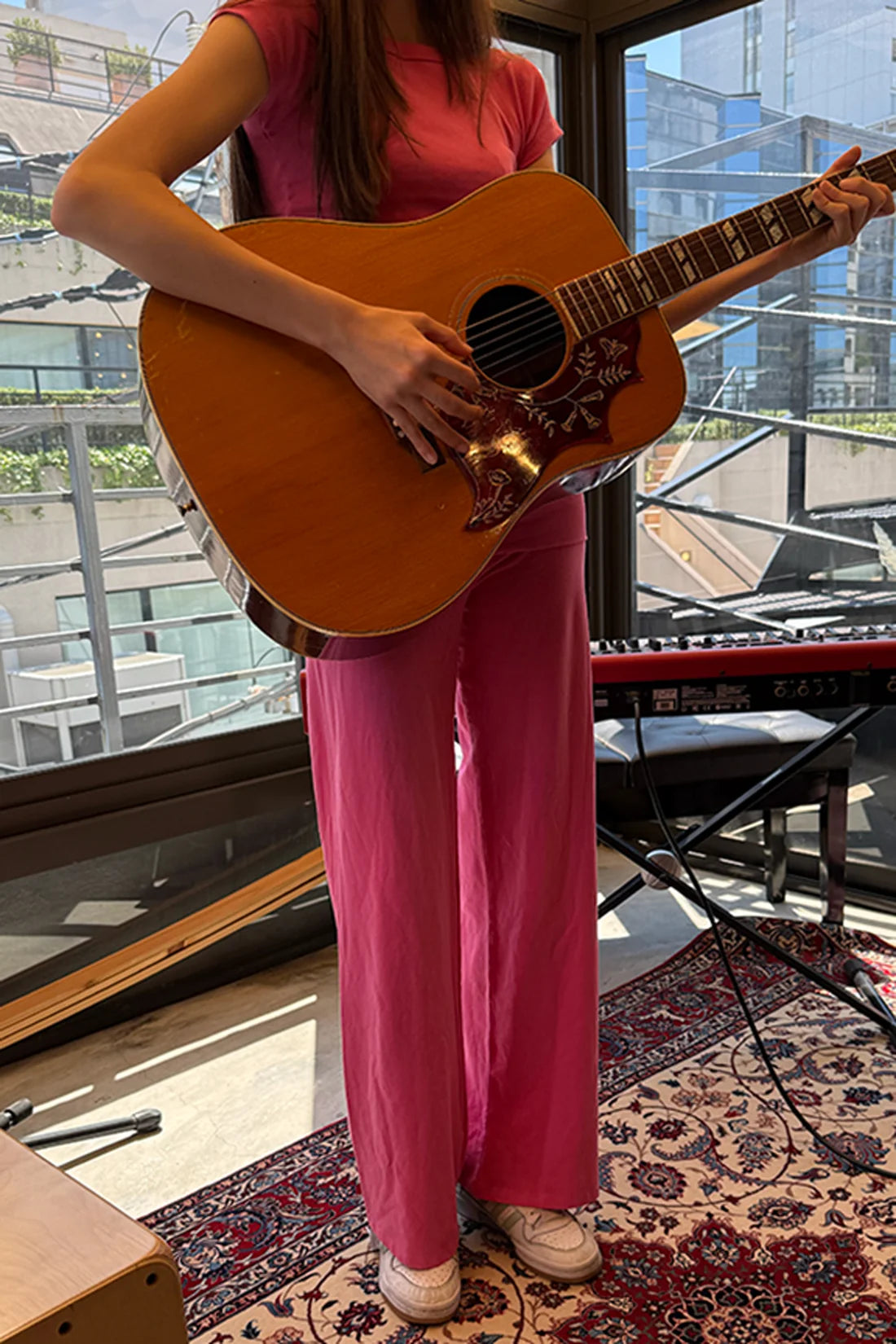 Priscilla Pants | Fuchsia / XS