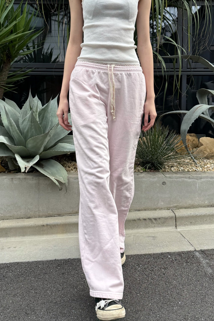 Anastasia Thick Sweatpants | Baby Pink / S