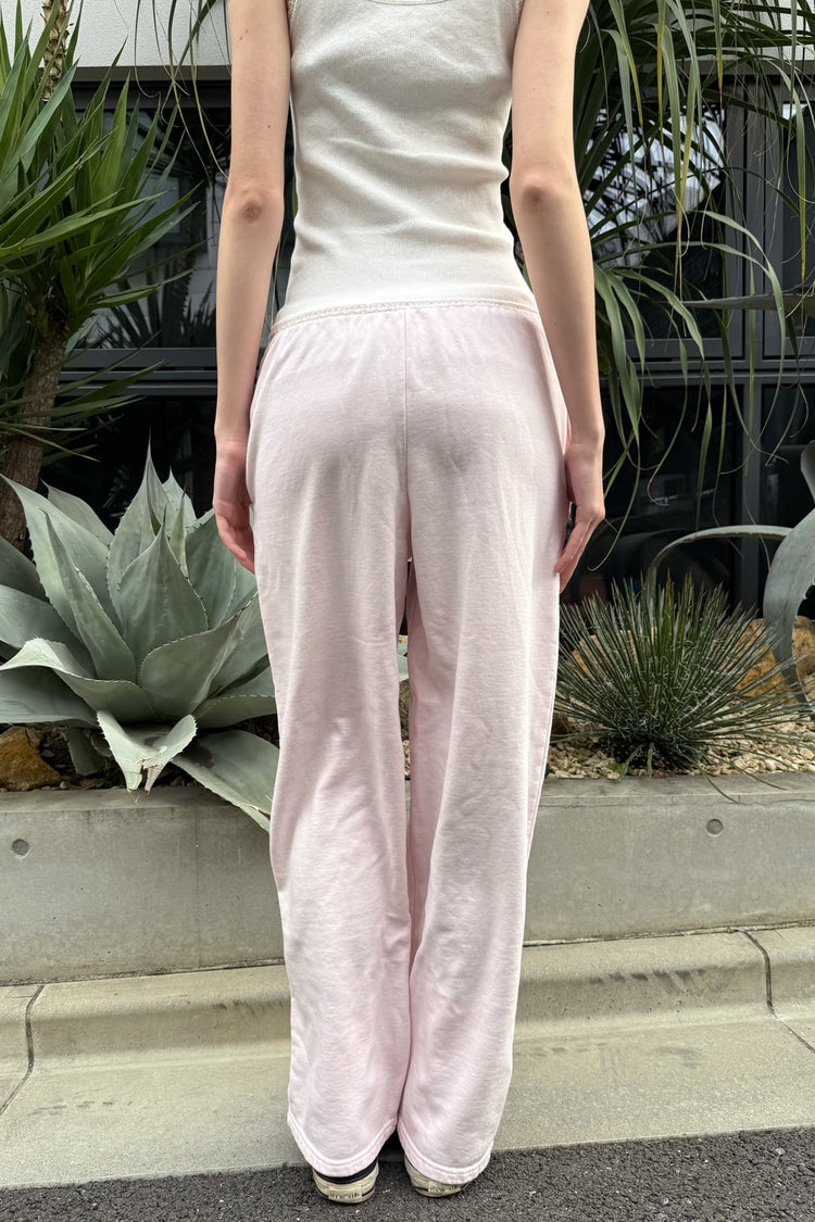 Anastasia Thick Sweatpants | Baby Pink / S