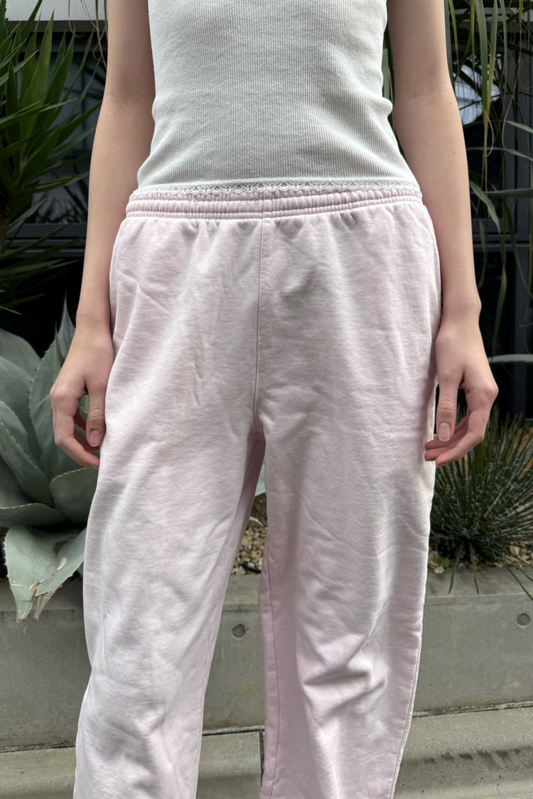 Anastasia Thick Sweatpants | Baby Pink / S