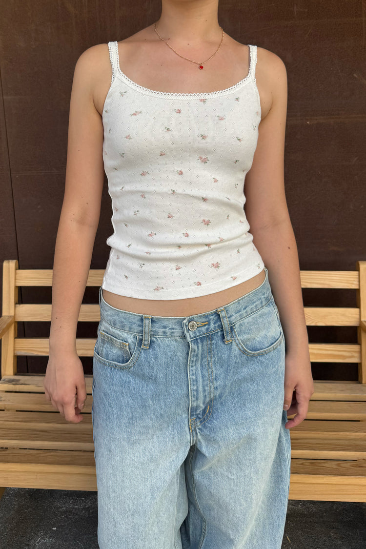 Skylar Floral Lace Tank Top | Skylar Floral Lace Tank Top