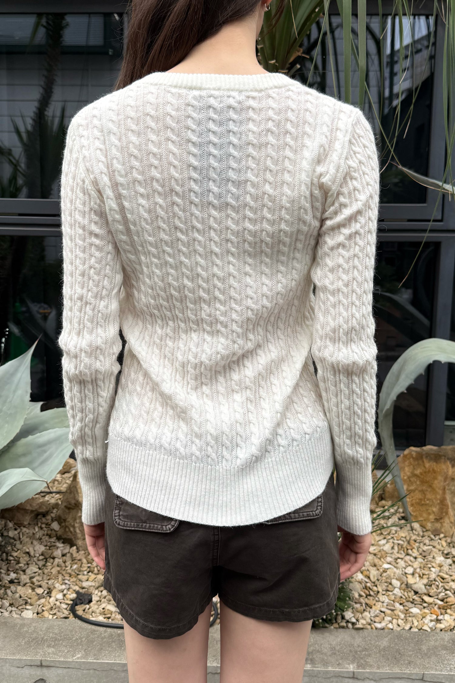 Brianna Cable Knit Sweater | 
