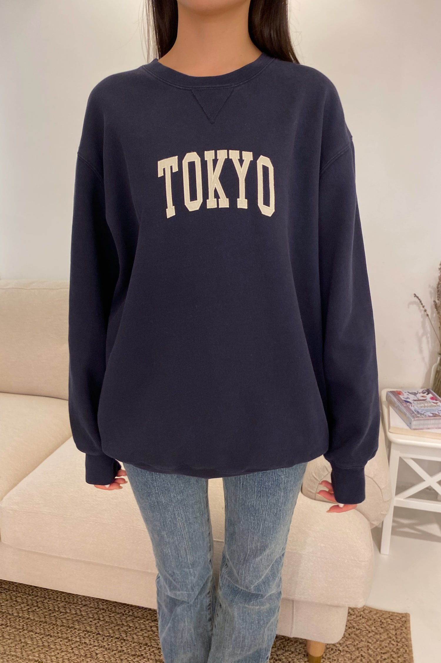 Erica Tokyo Sweatshirt | Navy