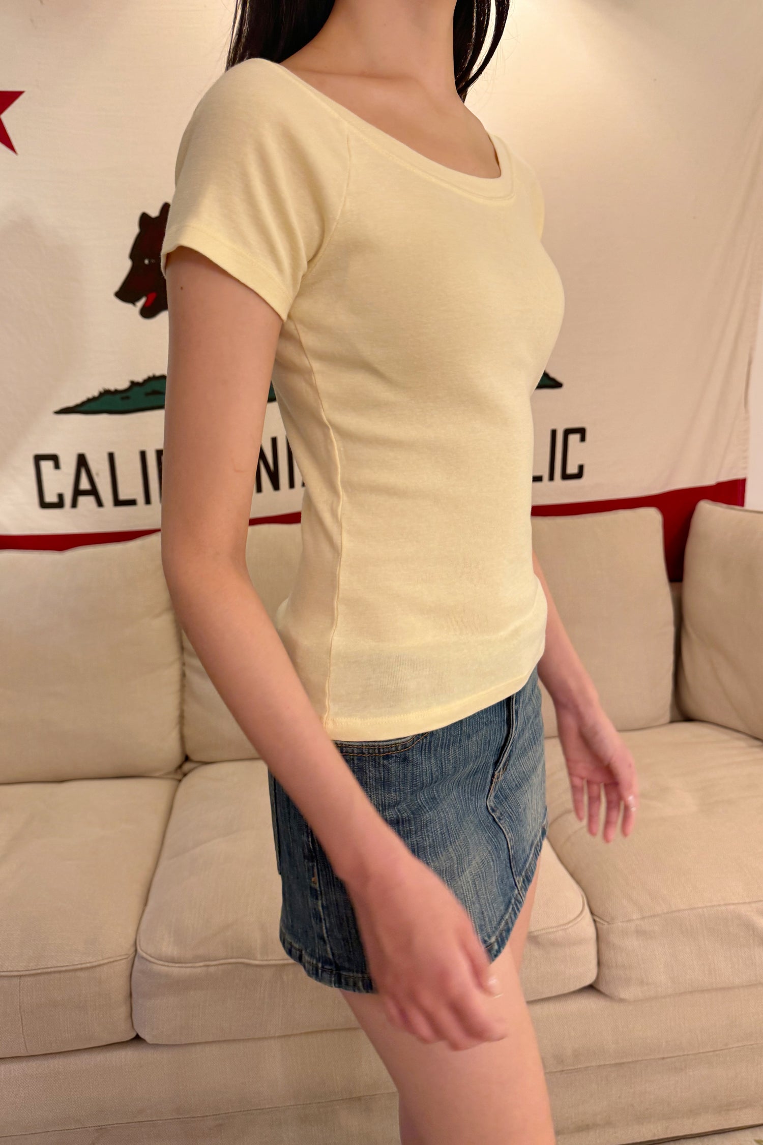 Ginny Top | Yellow / XS/S