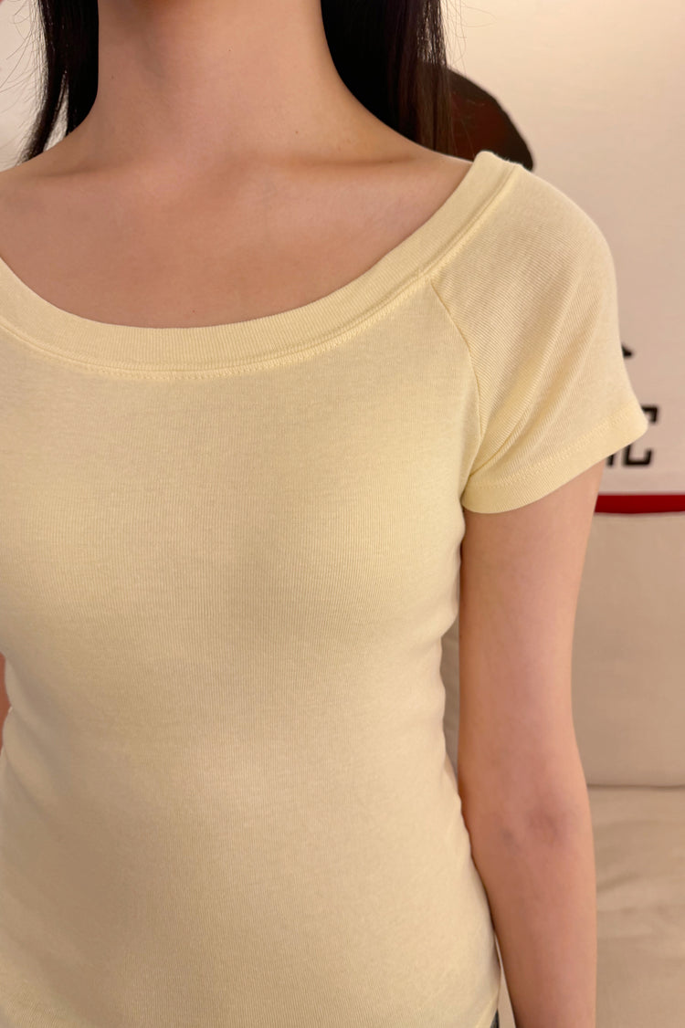 Ginny Top | Yellow / XS/S