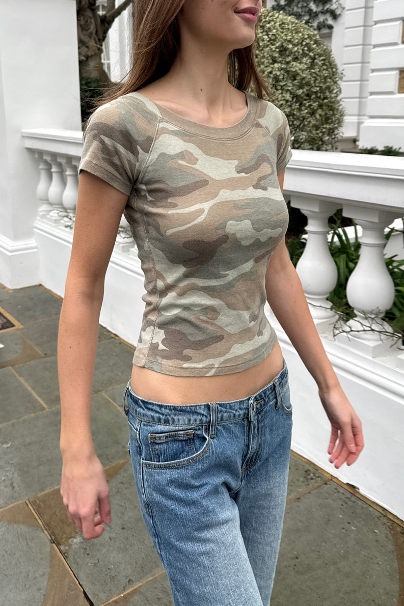 Ginny Camouflage Top | 