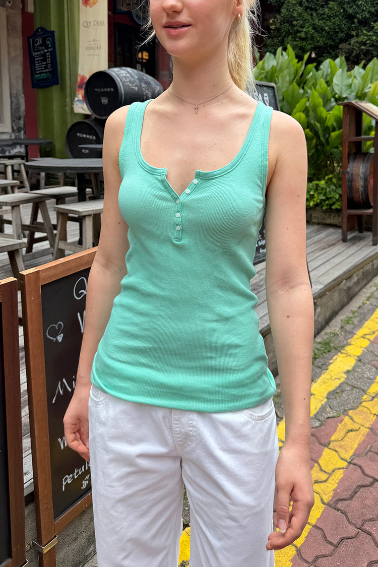 Dails Tank | Seafoam Teal / XS/S