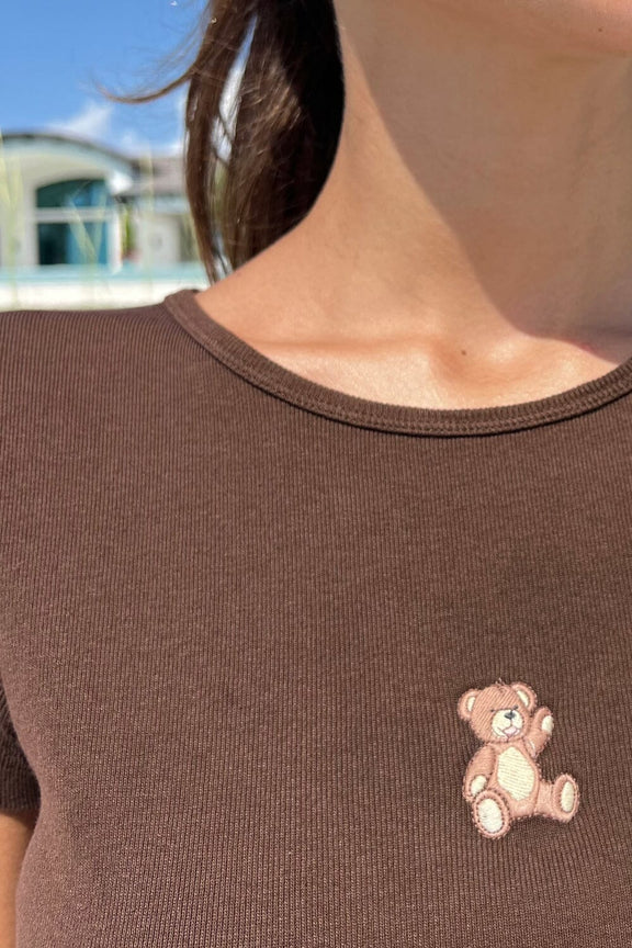 HAILIE TEDDY BEAR TOP