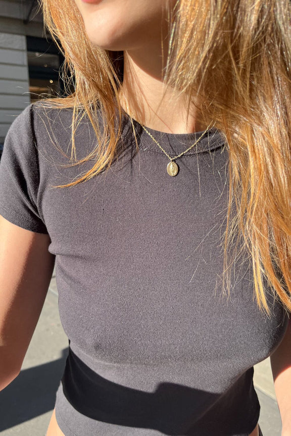 Hailie Basic Top | Black / XS/S