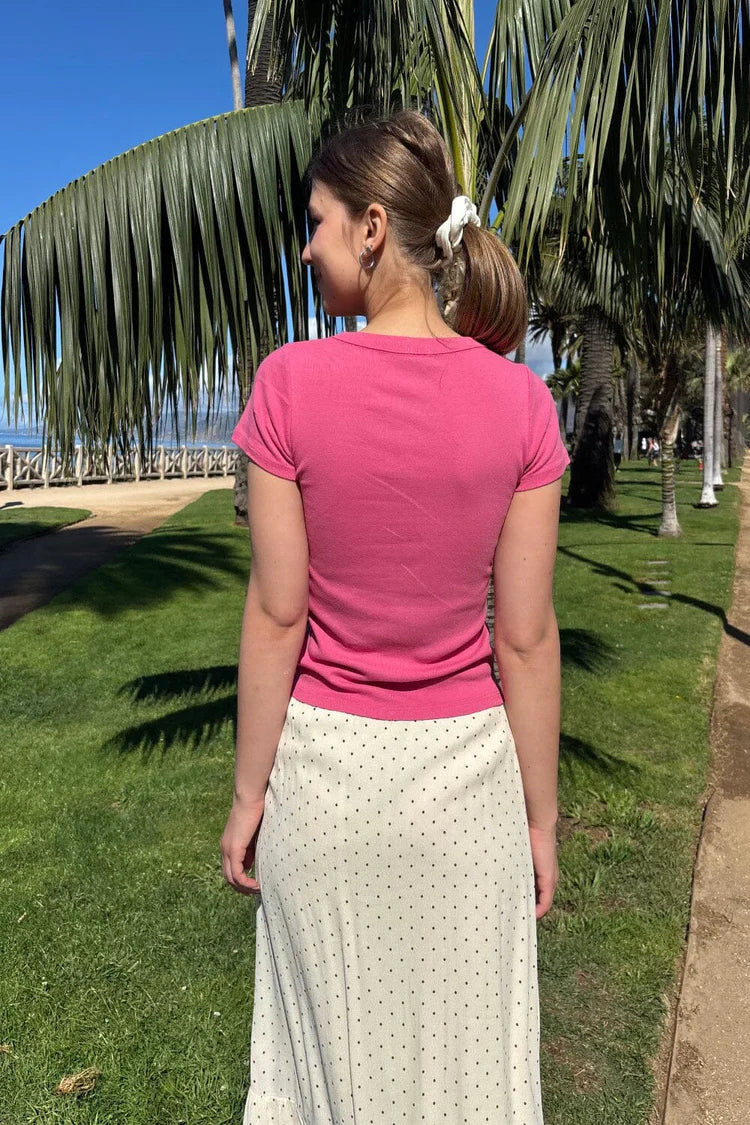 Hailie Top | Fuchsia / XS/S