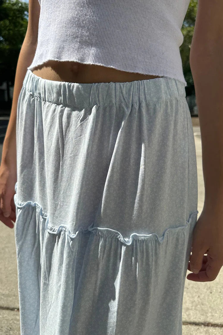 Izzy Floral Skirt – Brandy Melville Online Japan Izzy Floral Skirt – Brandy Melville Online Japan
