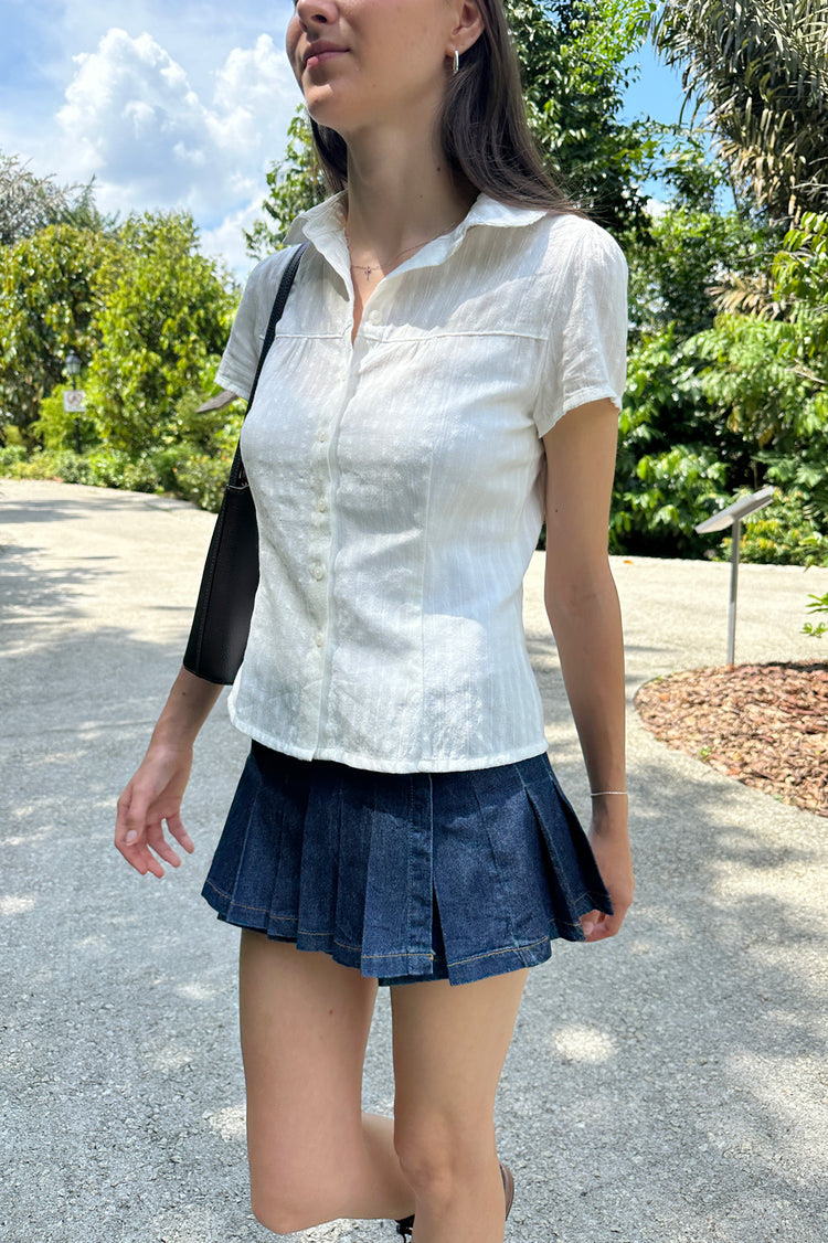 Teagan Top | White / XS/S