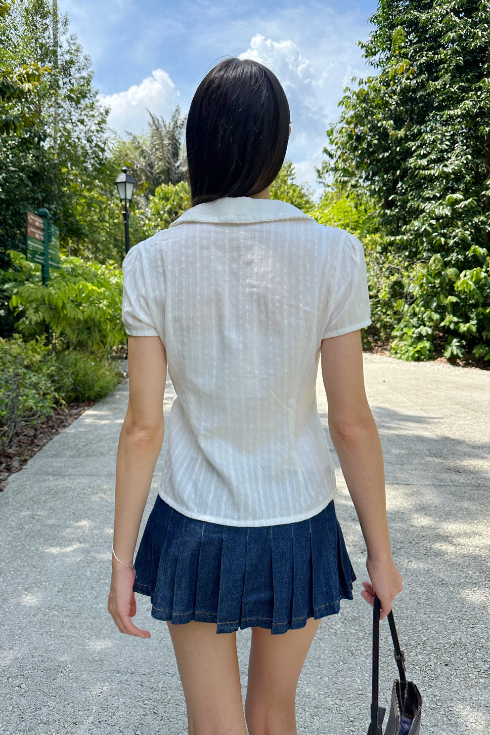 Teagan Top | White / XS/S