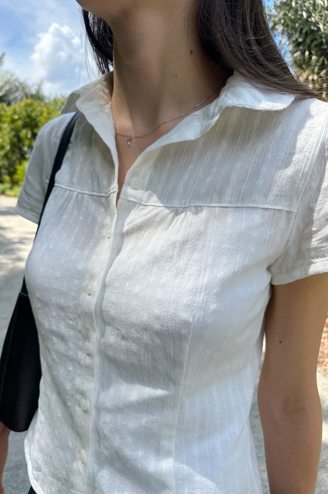 Teagan Top | White / XS/S