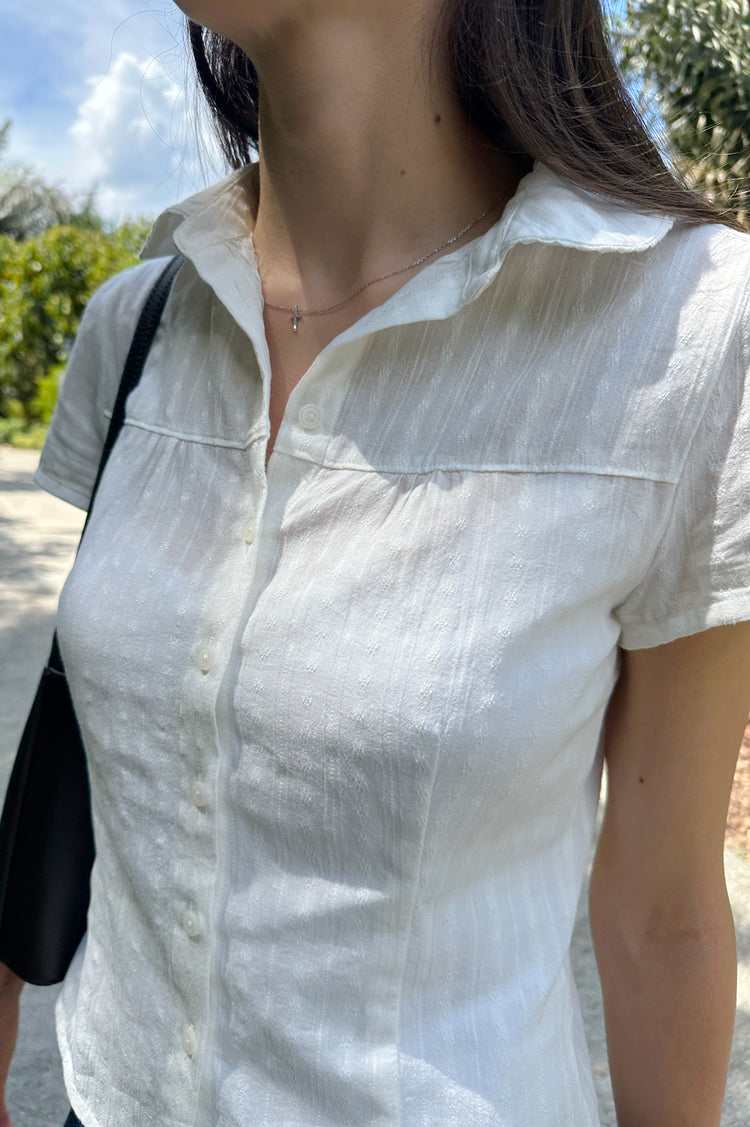 Teagan Top | White / XS/S