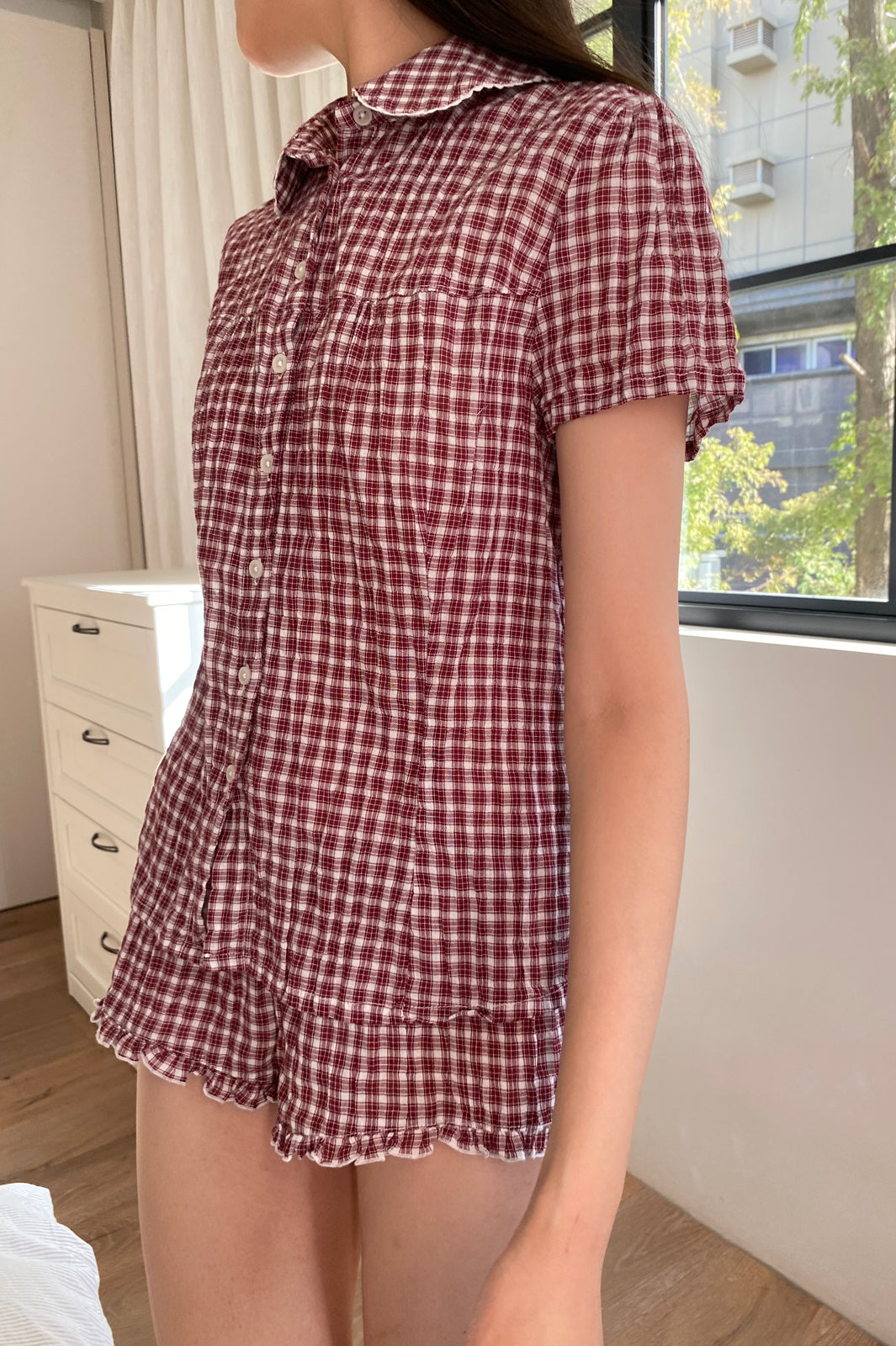 Teagan Plaid Top | 