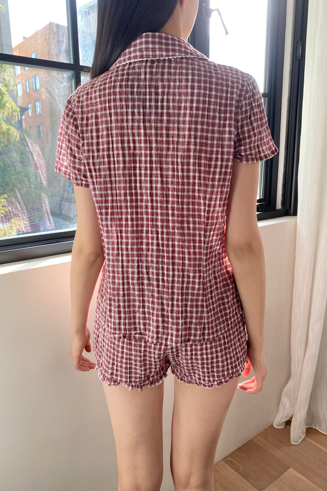 Teagan Plaid Top | 
