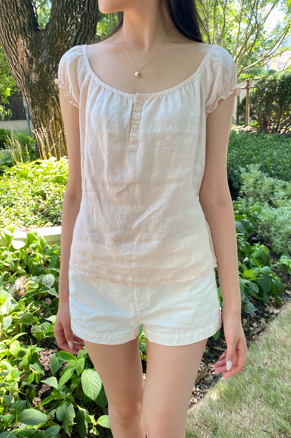 Clarisse Top | Light Pink / XS/S