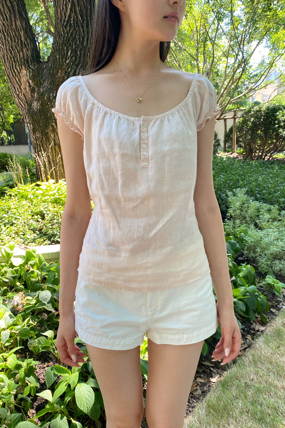 Clarisse Top | Light Pink / XS/S