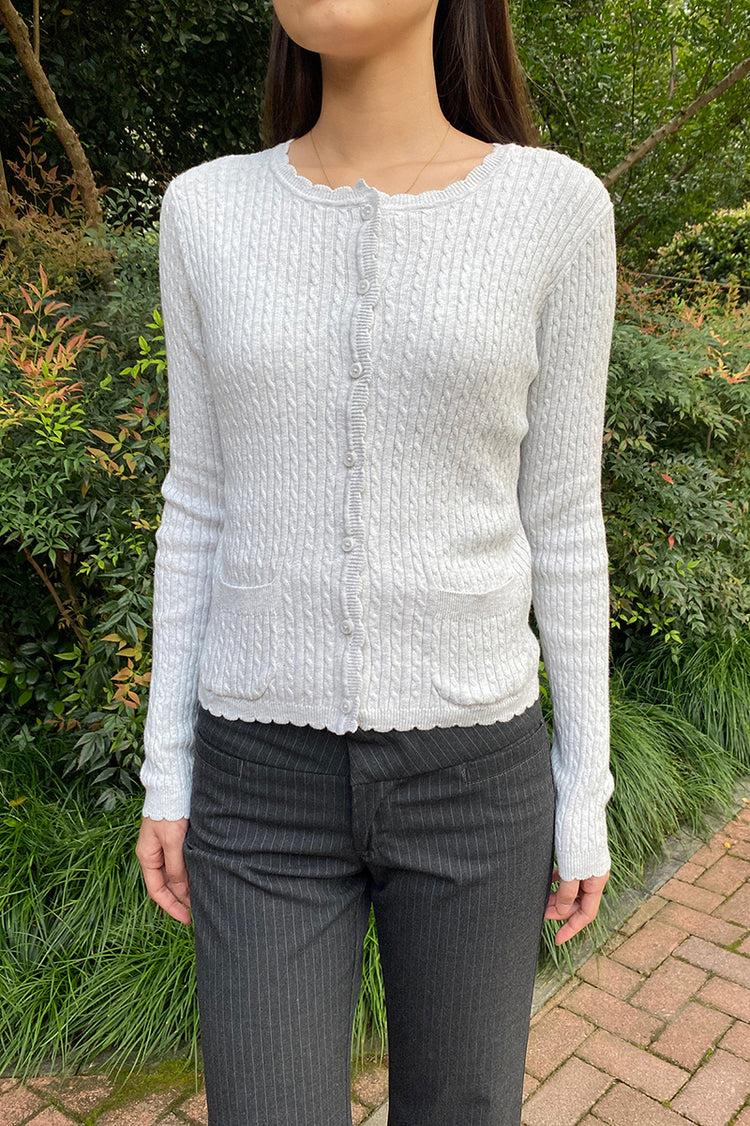 Zoe Cardigan | Light Grey