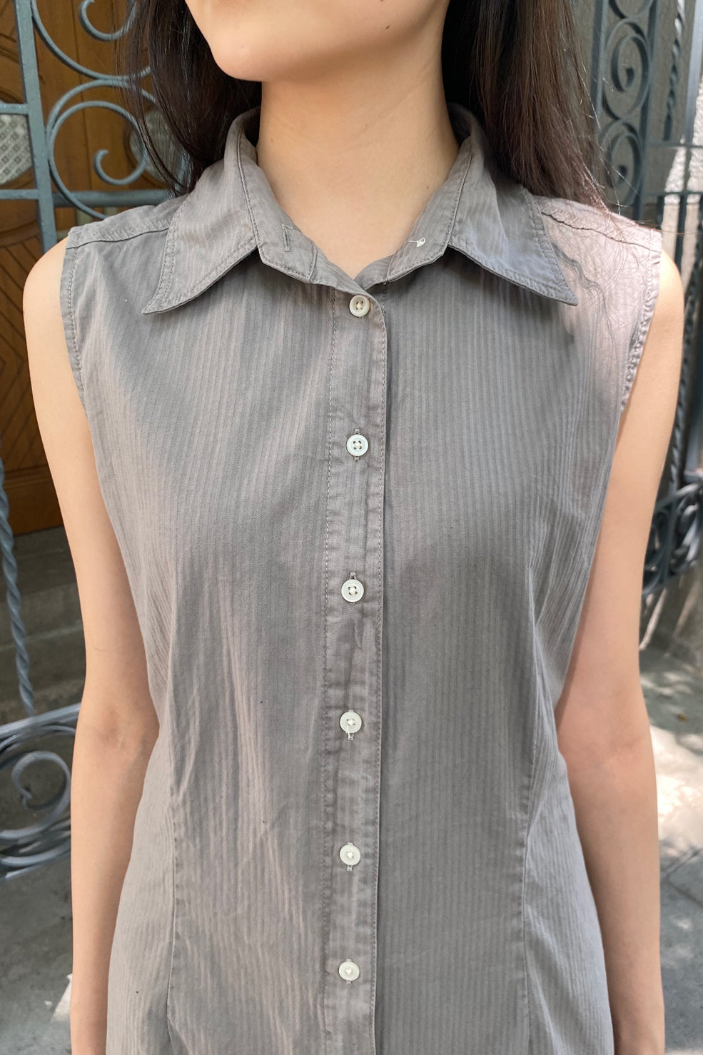 Caroline Dress | Grey / XS/S