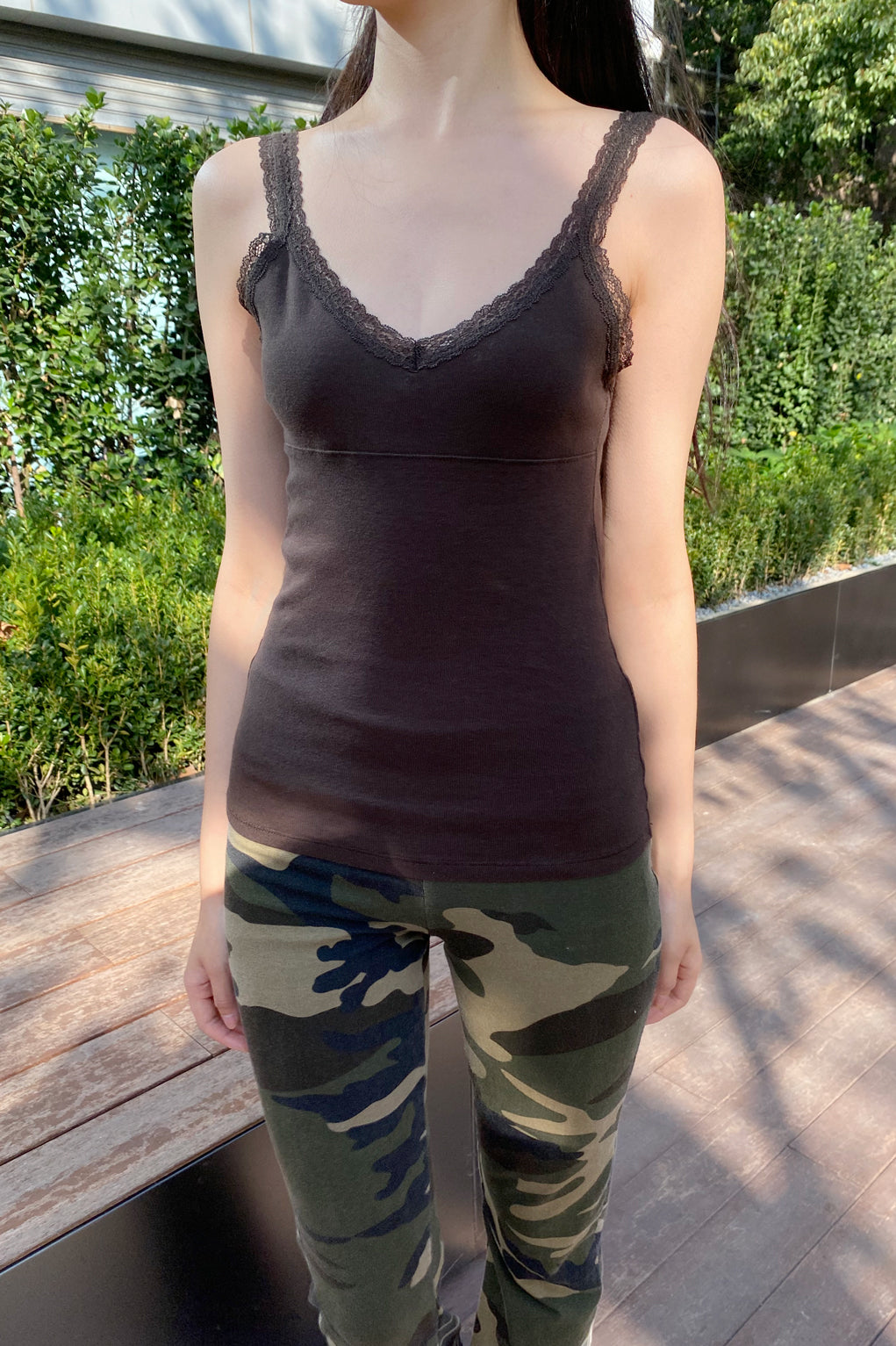 Serena Tank | Brown / XS/S