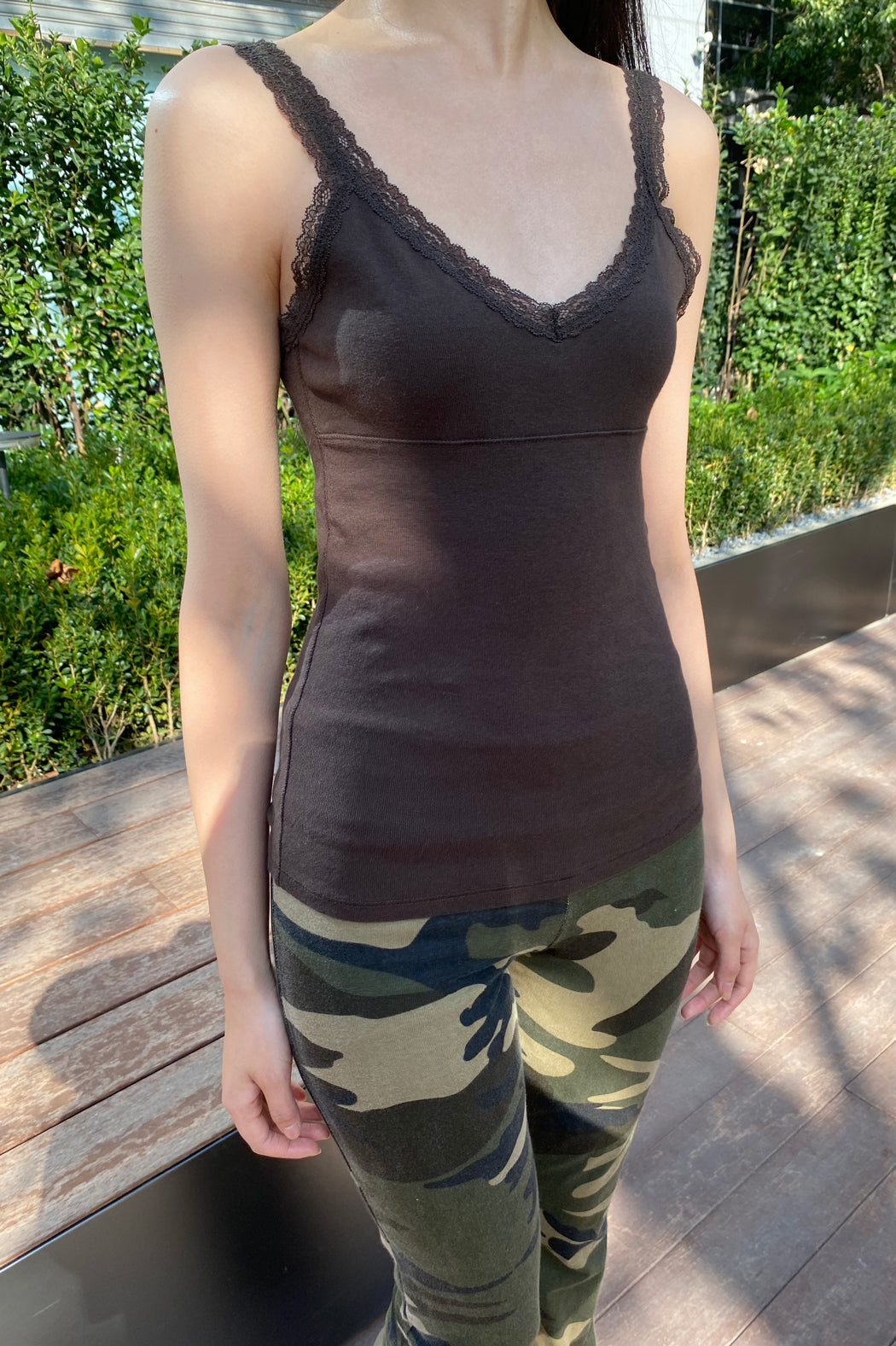 Serena Tank | Brown / XS/S