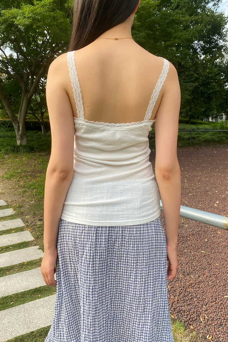 Serena Tank | White / XS/S