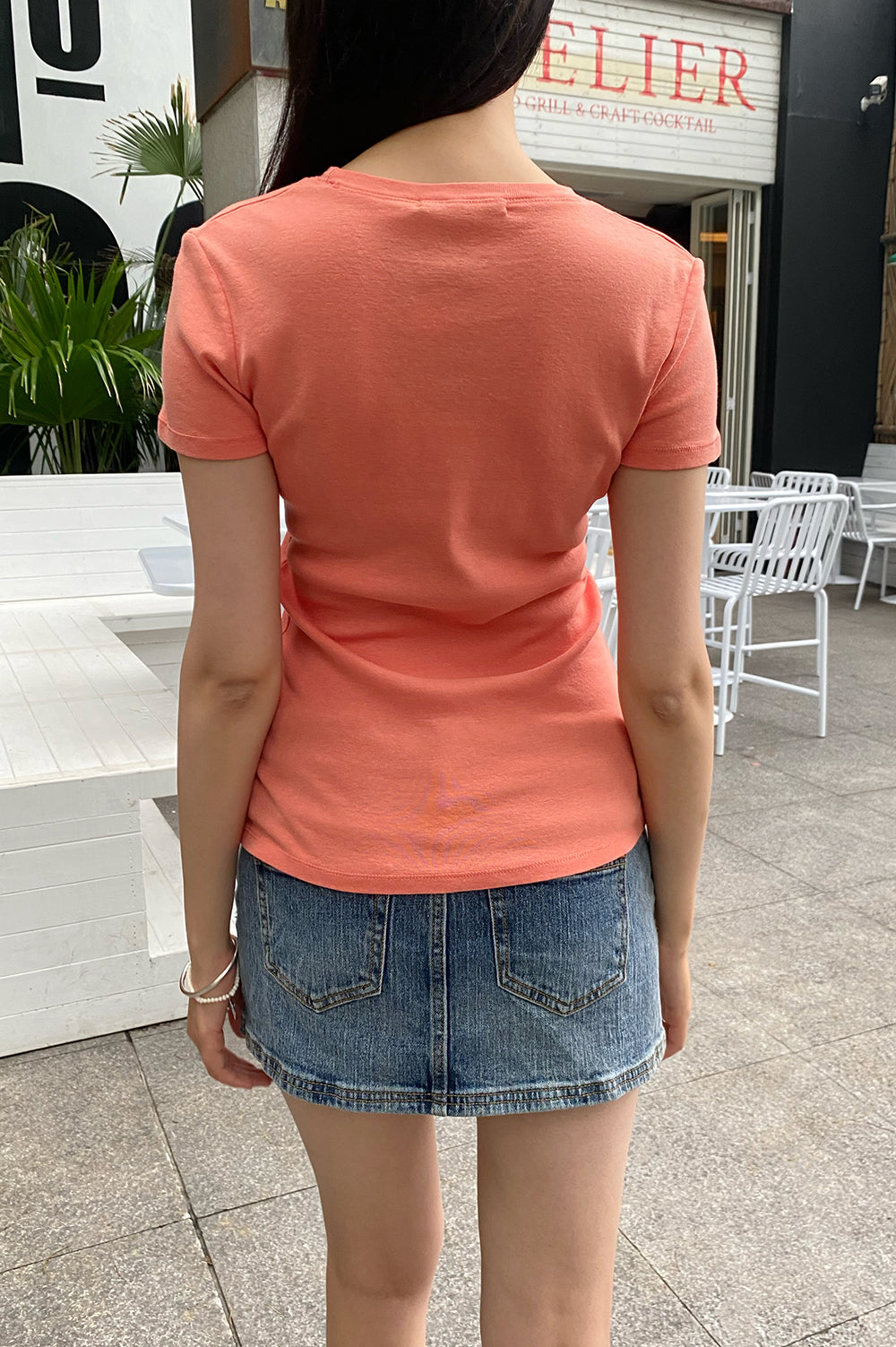 Emma Top | Dark Salmon / XS/S