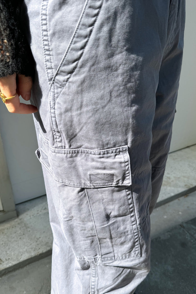 Jemma Cargo Pants | Gray Blue / S/M