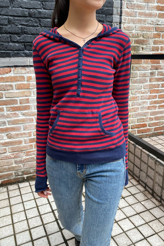 Red and Navy Blue / XS/S