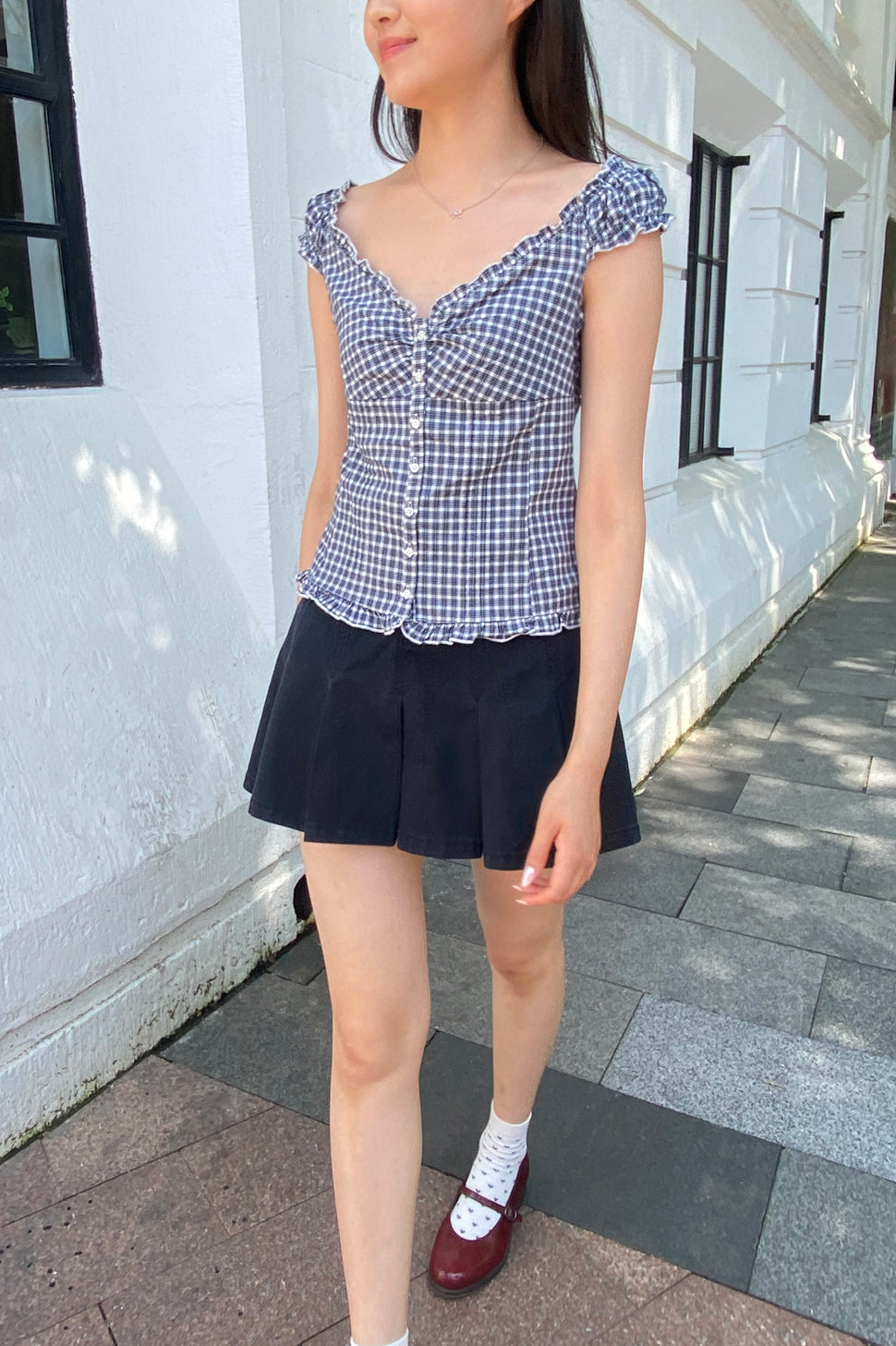Dark Blue Plaid