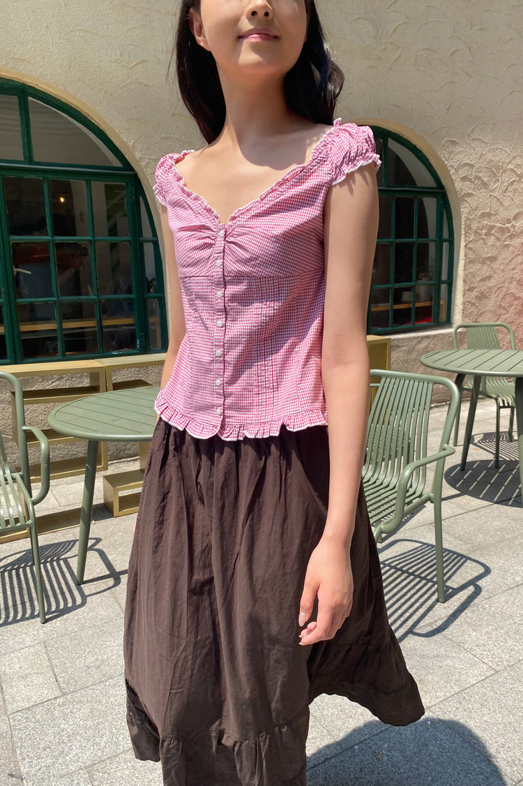 Blair Cotton Ruffle Top | Blair Cotton Ruffle Top