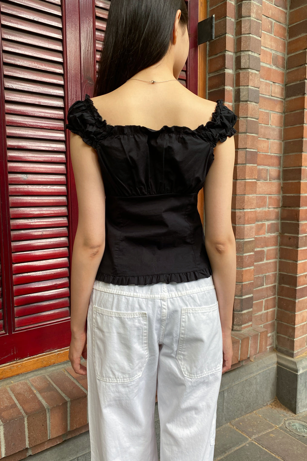 Elena Top | Black / XS