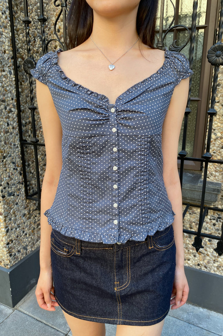 Elena Polka Dot Top | Elena Polka Dot Top