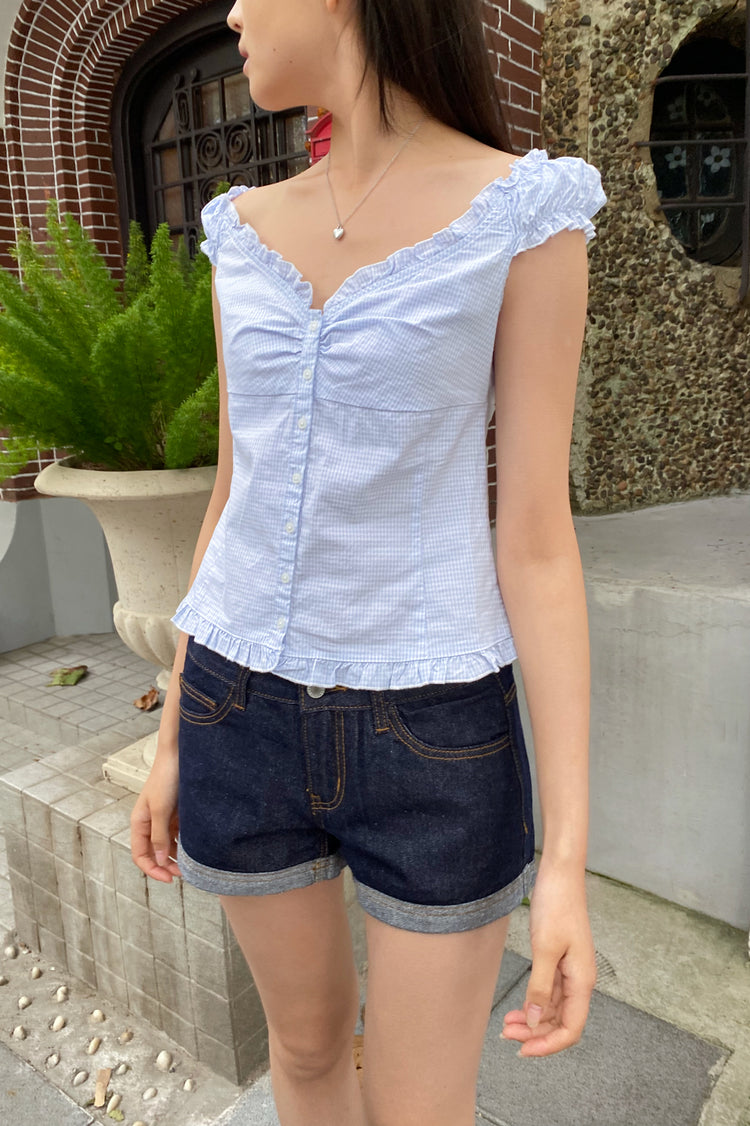 Elena Gingham Top | Elena Gingham Top
