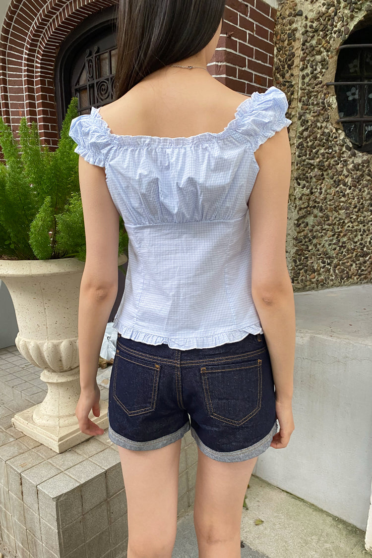Elena Gingham Top | Elena Gingham Top