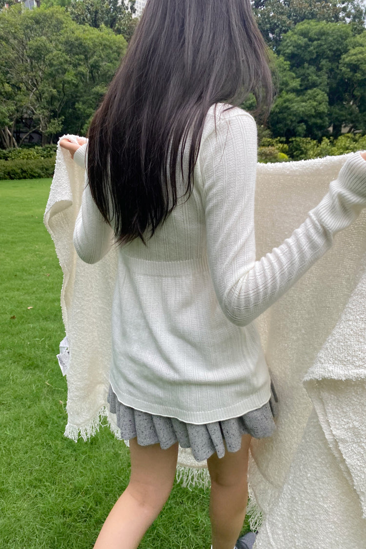 Amelie Sweater | White / XS/S