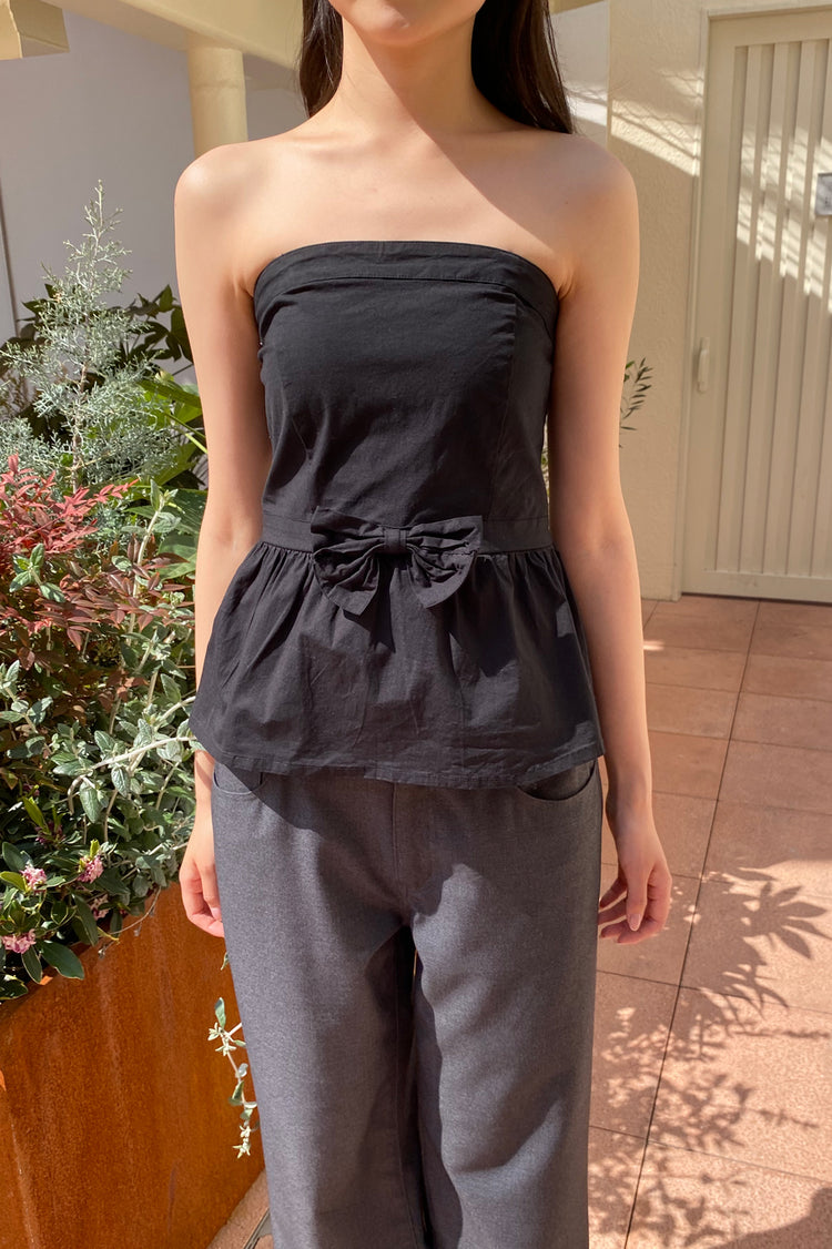 Kinsley Tube Top | Black / XS/S