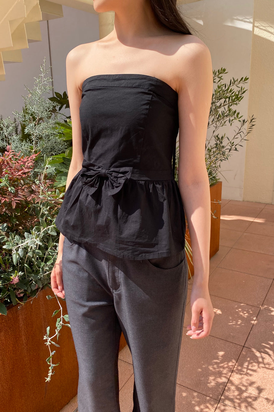 Kinsley Tube Top | Black / XS/S