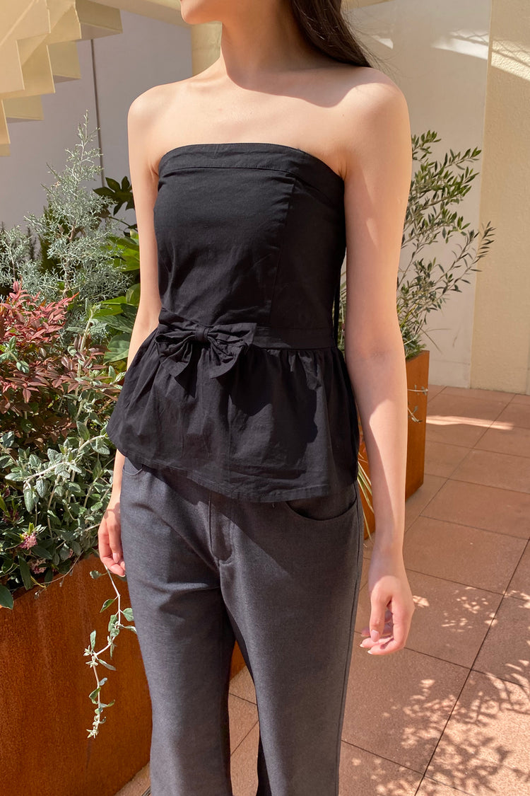 Kinsley Tube Top | Black / XS/S