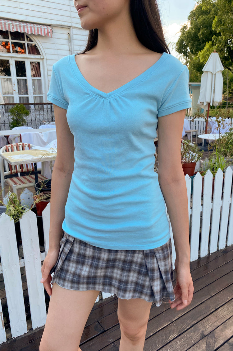 Safiya Top | Sky Blue / XS/S